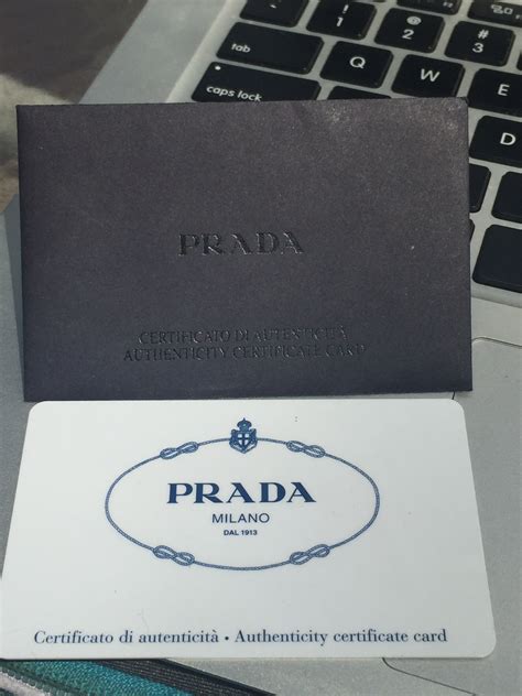 fake prada purses|authenticity card prada.